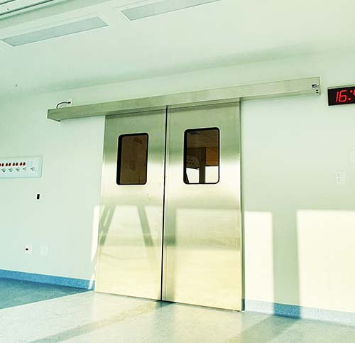 Portas automáticas para hospitais